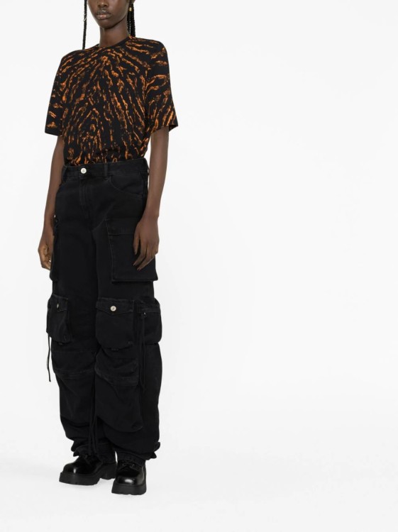 Shop Attico The  Fern Long Pants In Black