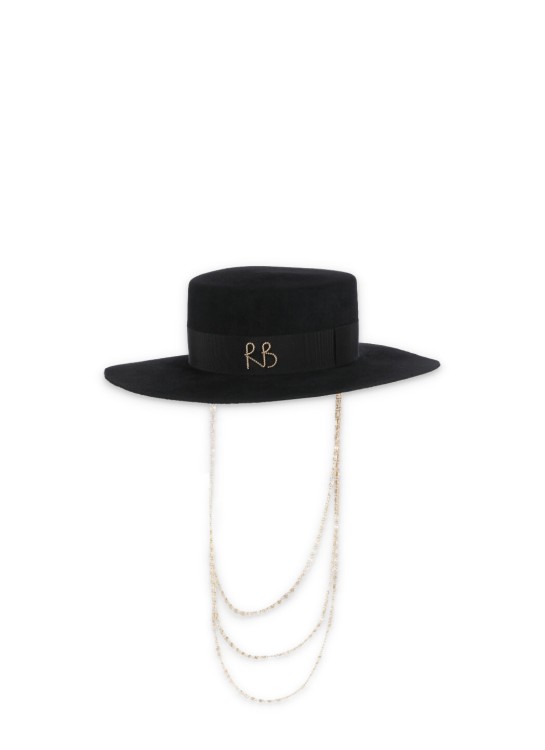 Shop Ruslan Baginskiy Black  Felt Hat