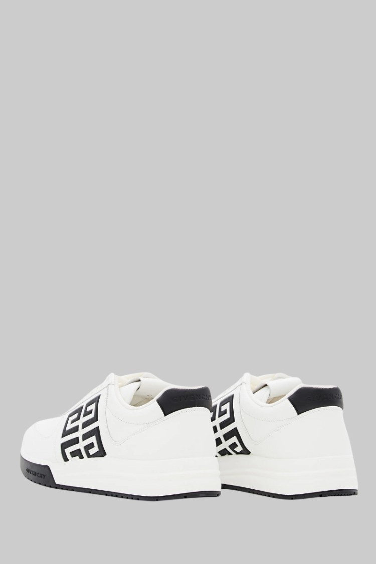 Givenchy G4 Leather Sneakers In White