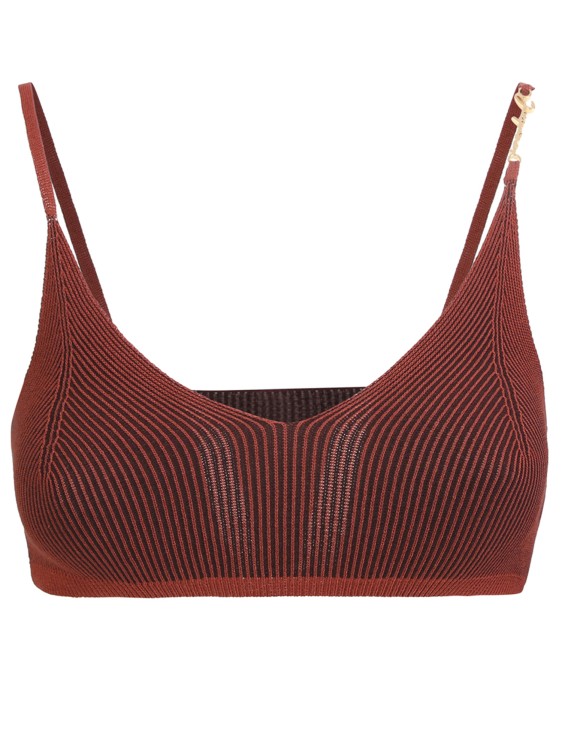 Jacquemus Le Bandeau Pralu In Brown