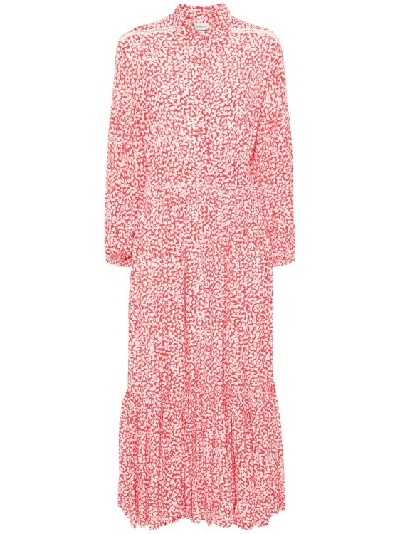 Shop Evarae Multicolored Arna Maxi Dress In Pink