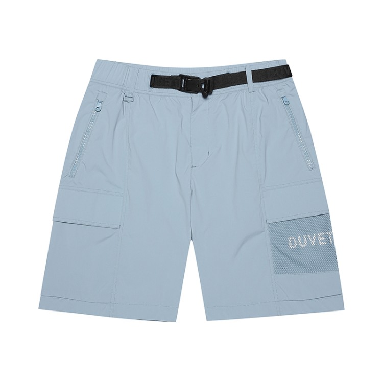 Shop Duvetica Griezy Bs Short Trousers In Blue