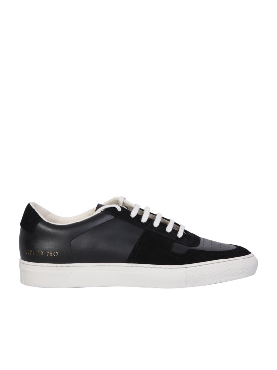 Shop Common Projects Iconic Sneakers Bball Low In Black