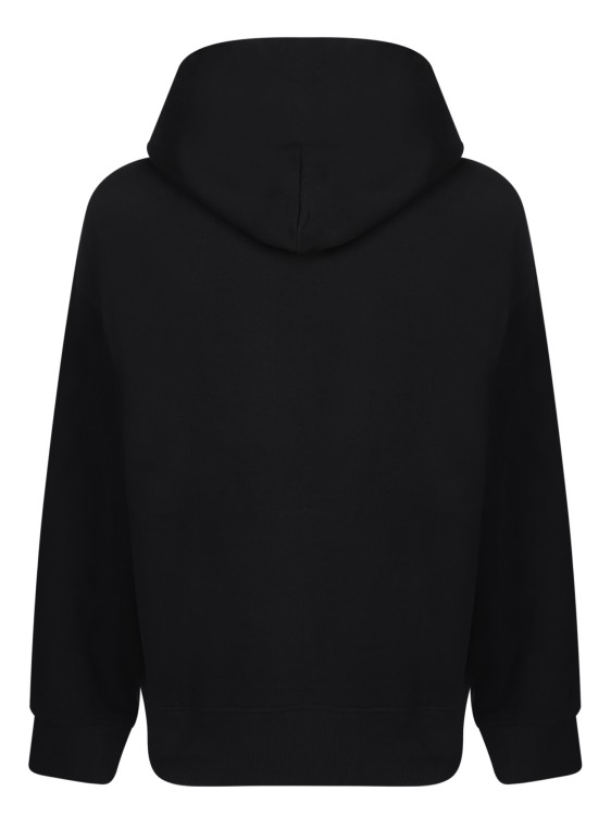 Shop Versace Jeans Couture Frontal Logo Black Hoodie
