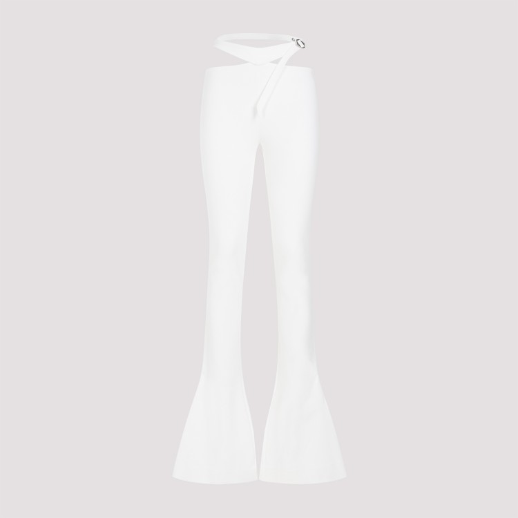 Shop Attico White Long Pants