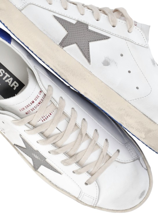Shop Golden Goose Super-star Classic Sneakers In White
