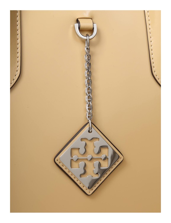 Shop Tory Burch Swing Bag In Almond Brushed Leather In Neutrals