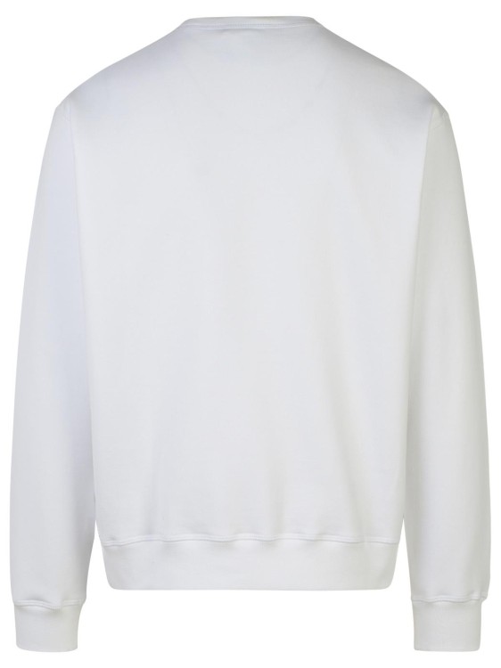 Shop Dsquared2 White Cotton Sweatshirt