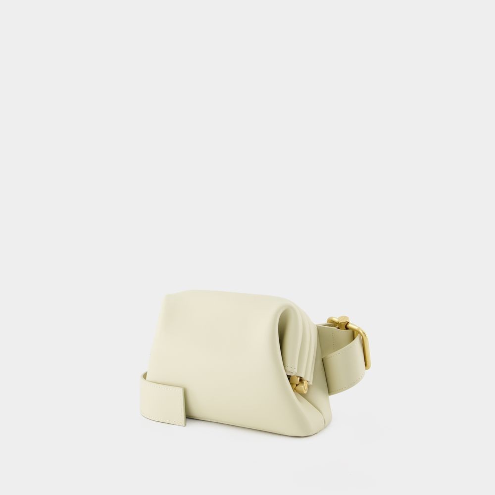 Osoi Mini Brot Hobo Bag - - Leather - Cream In Neutrals
