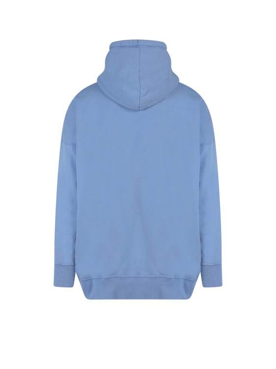 Shop Dsquared2 Blue D2 On The Wave Cotton Sweatshirt