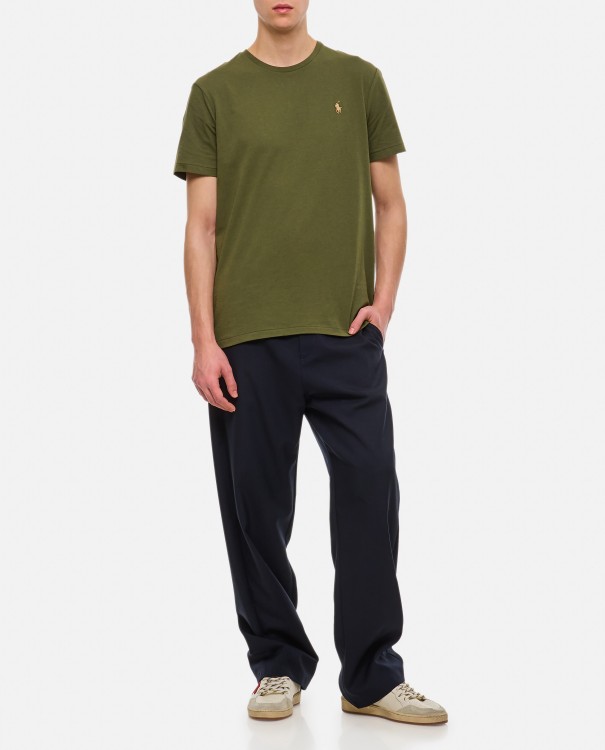Shop Polo Ralph Lauren Cotton T-shirt In Green