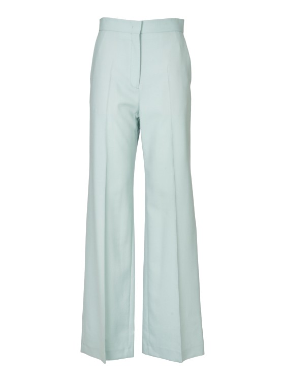Shop Paul Smith American Pocket Trousers In Aqua Green In White