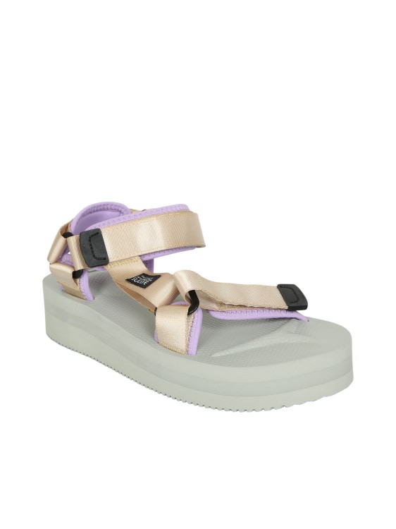 Shop Suicoke Depa-v2po Sandals In Grey