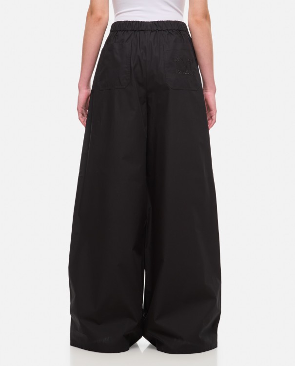Shop Max Mara Navigli Popeline Pants In Black