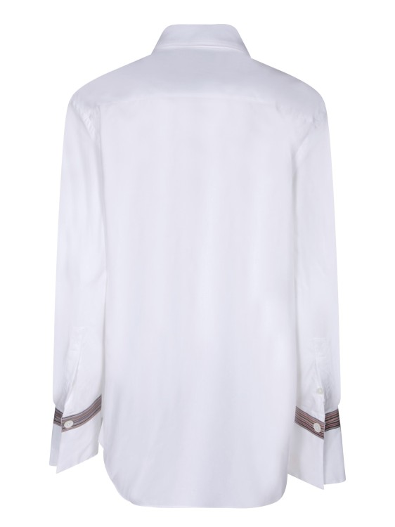 Shop Paul Smith Cotton Shirt In White