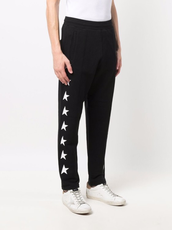 Shop Golden Goose Star-motif Track Pants In Black