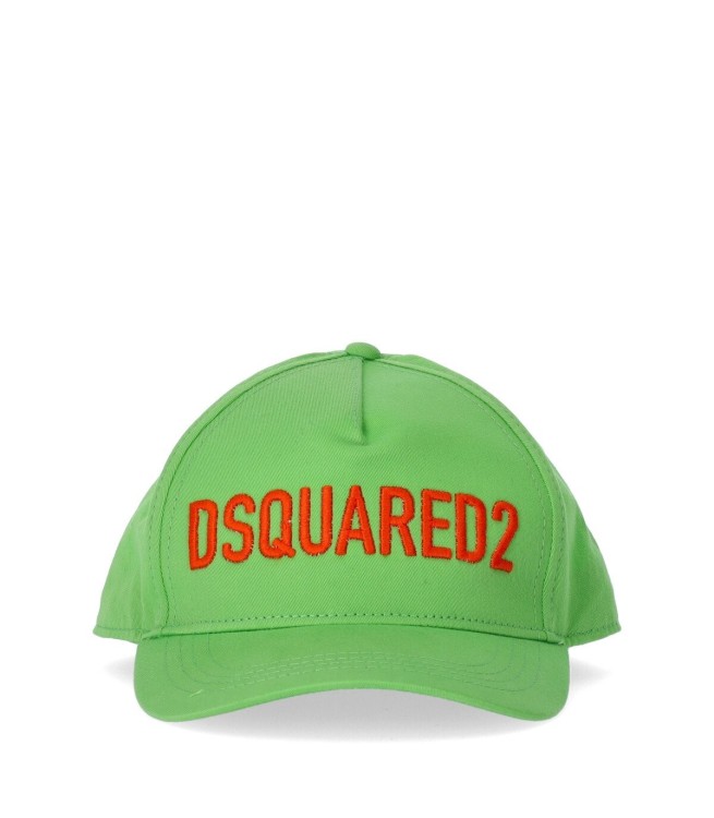 Shop Dsquared2 Technicolor Acid Green Baseball Cap