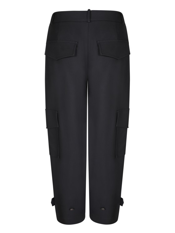 Shop Paul Smith Viscose Trousers In Black