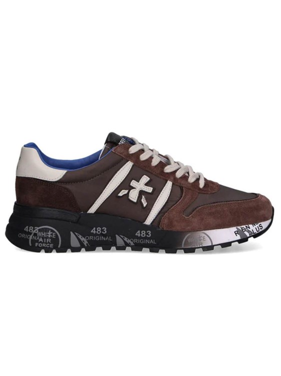 Premiata Brown Lace-up Sneakers