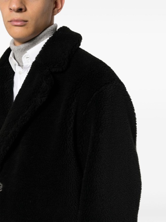 Shop Herno Black Single-breasted Coats