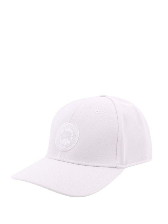 Shop Canada Goose White Jersey Hat