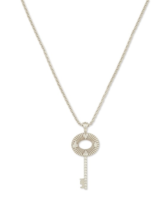 Mysteryjoy Power Key Necklace White Gold In Not Applicable