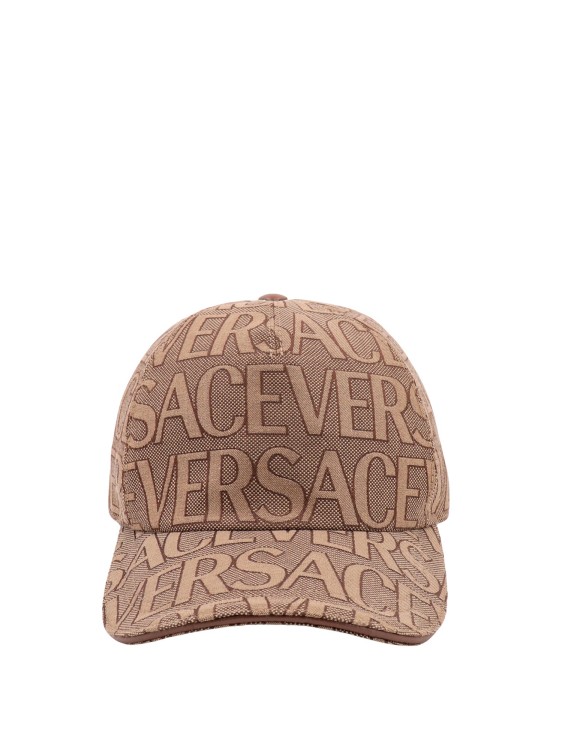 Versace Hat In Beige