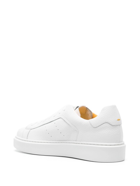 Shop Doucal's White Sneakers