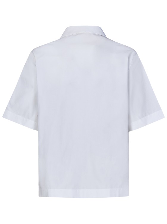 Shop Givenchy Boxy-fit Short-sleeved Shirt In White
