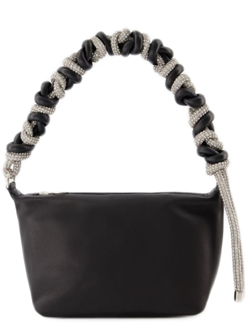Kara Sac Hobo Phone Cord - - Cuir - Noir In Black
