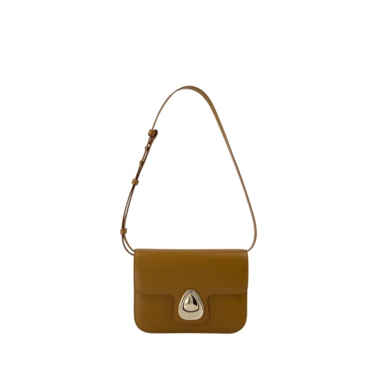 Apc Astra Small Crossbody - A.p.c - Leather - Brown In White
