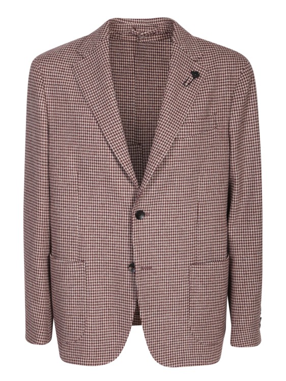 Lardini Wool Jacket In Brown