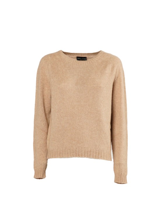 Shop Roberto Collina Brown Knit Sweater In Neutrals