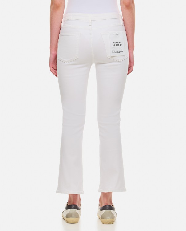 Frame Le Crop Mini Boot In White