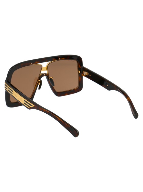 Shop Gucci Gg0900s In Brown