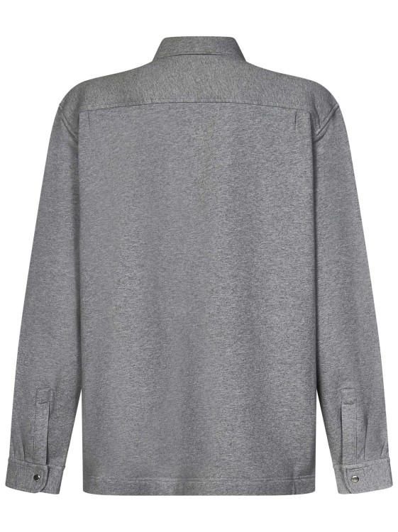 Shop Givenchy Light Gray Cotton Shirt In Grey