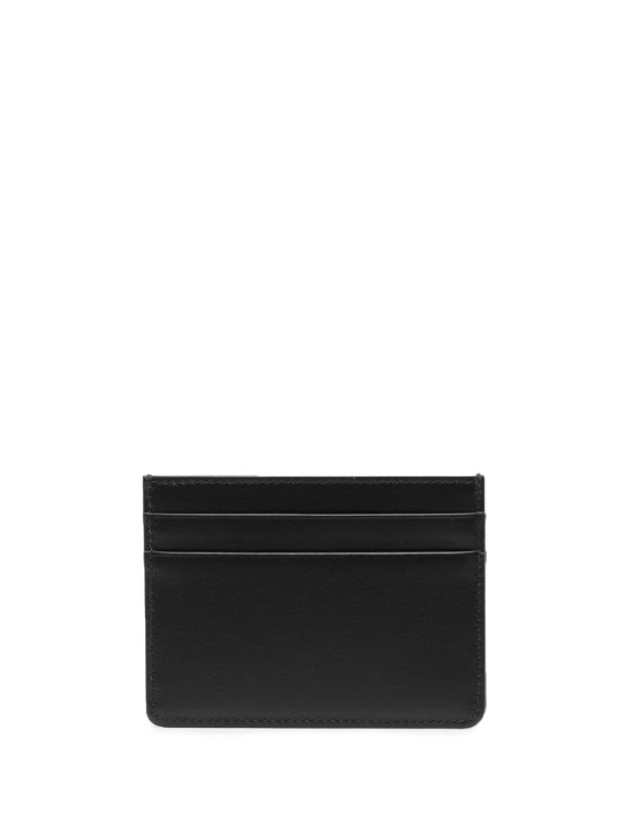 Shop Dolce & Gabbana Logo Jacquard Card Holder In Black