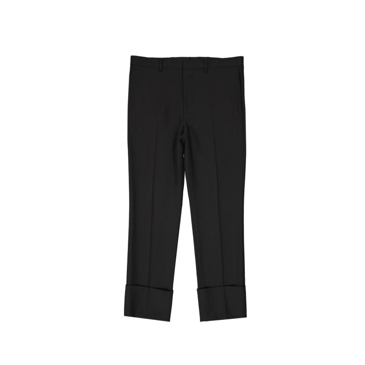 Shop Givenchy Black Wool Pants