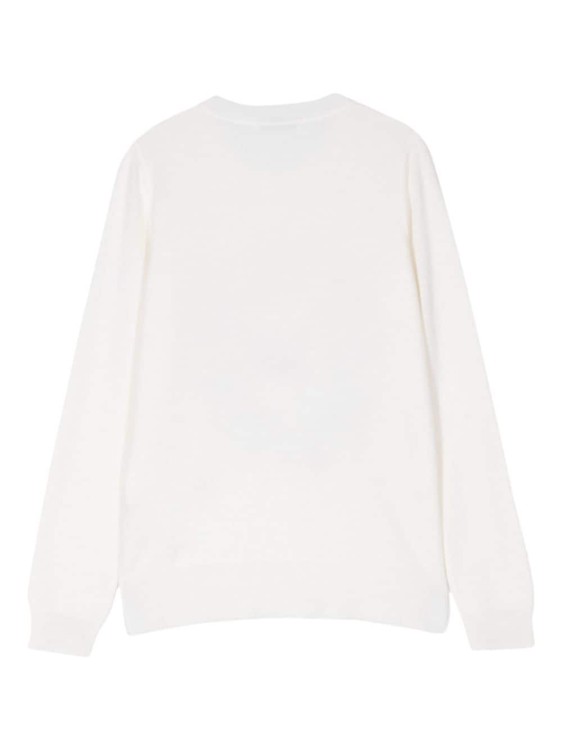 Shop Max Mara Crewneck Sweater In White