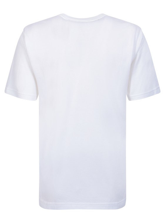 Shop Burberry Ekd White T-shirt