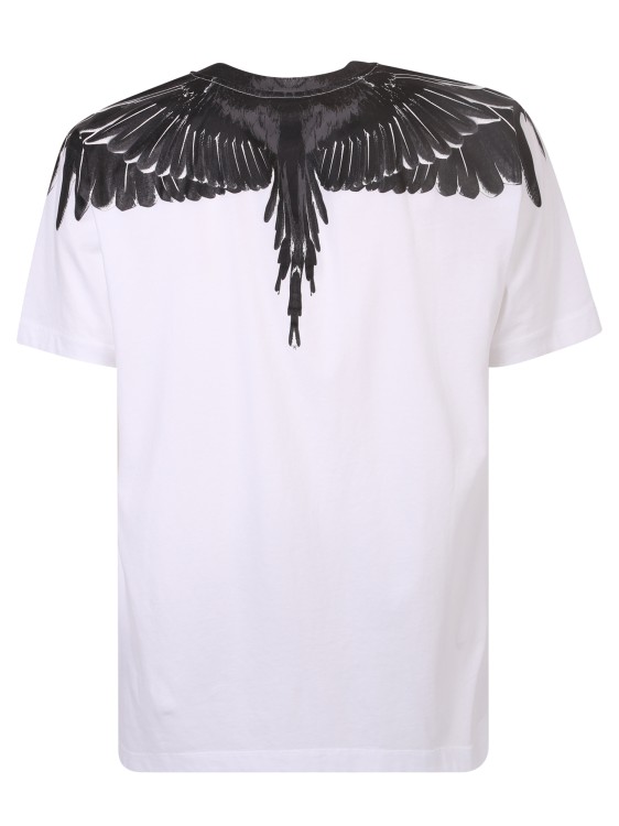Shop Marcelo Burlon County Of Milan Icon-wings Motif T-shirt In White