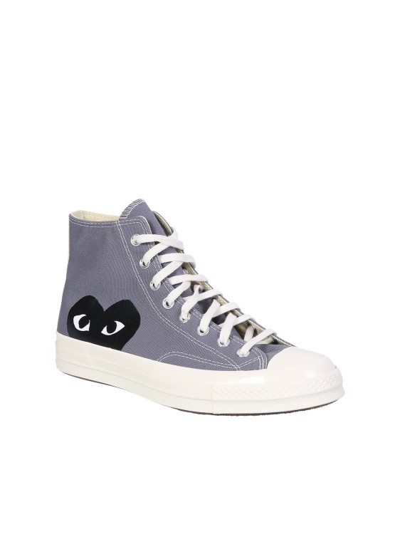 Shop Comme Des Garçons Grey Sneakers