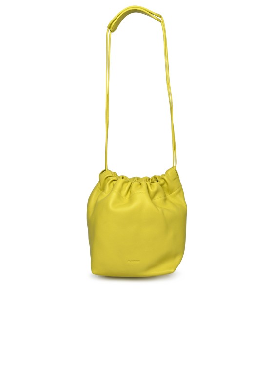 Jil Sander Yellow Leather Bag