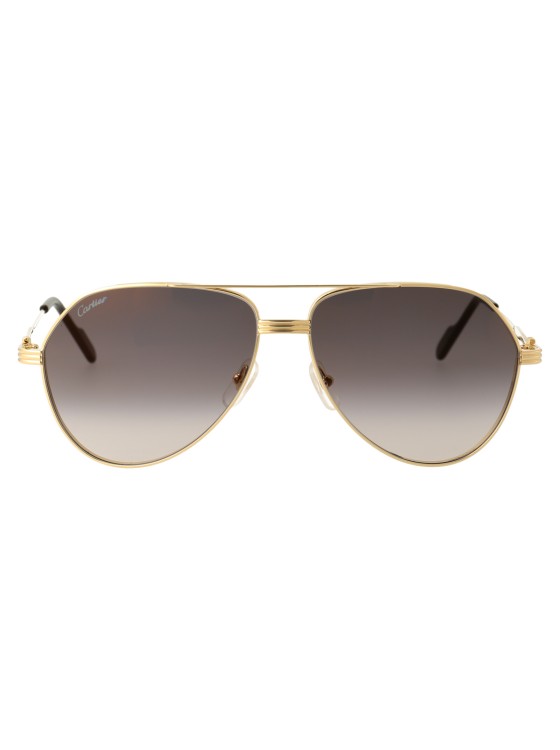 Ct0303s by Cartier in Gold color for Luxury Clothing THE LIST