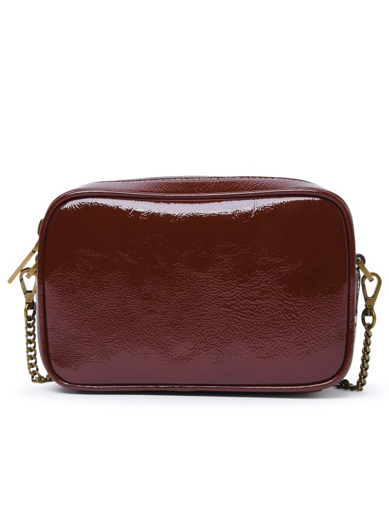 Shop Marc Jacobs (the) Star Crossbody Bag In Burgundy Leather