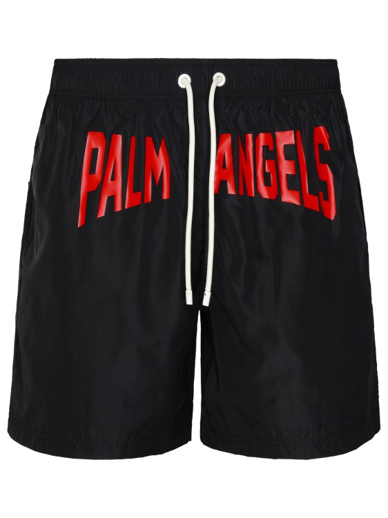 Shop Palm Angels Pa City' Costume In Black Polyester