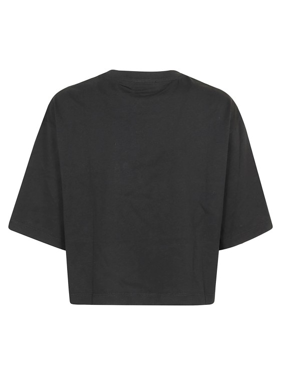 Shop Balmain Cotton T Shirt In Black