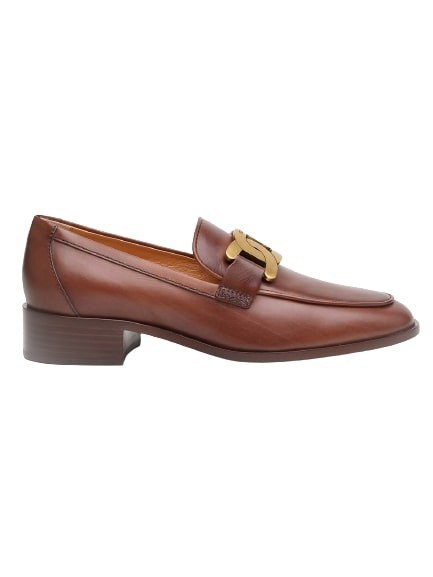 Tod's Brown Leather Moccasins