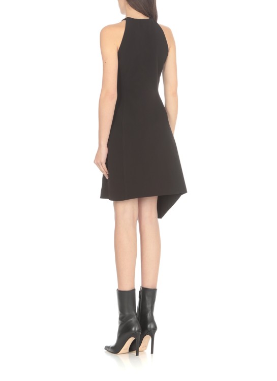 Shop Moschino Dress With Cut Out Detail In Black
