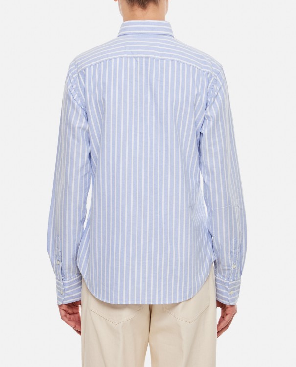 Shop Polo Ralph Lauren Long Sleeve Buttons Shirt In Blue
